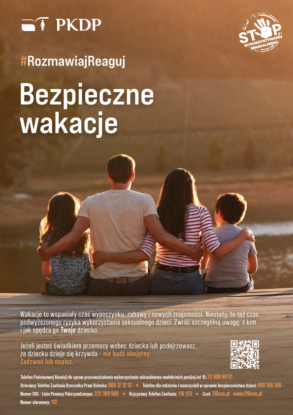 Bezpieczne wakacje #RozmawiajReaguj