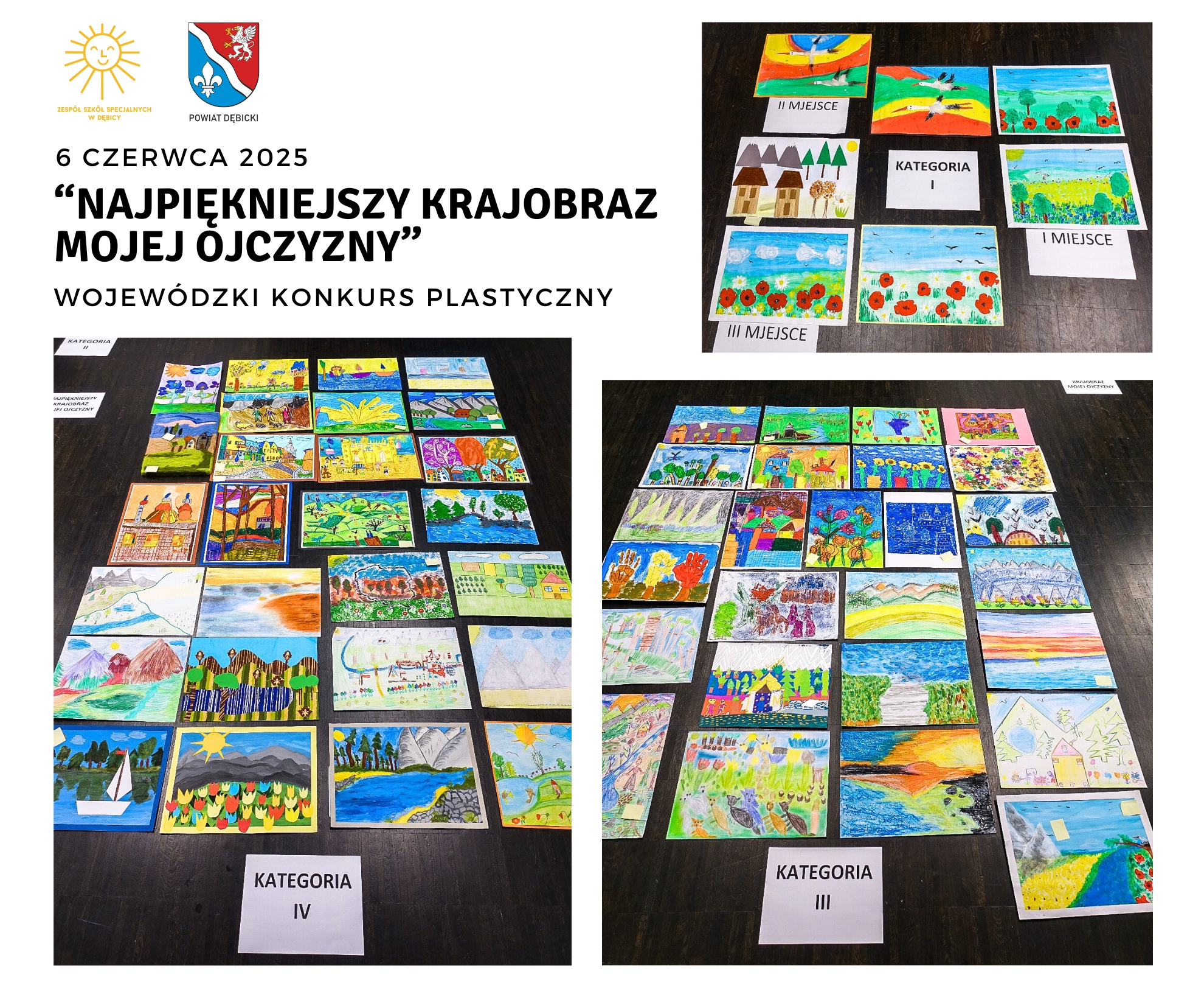 Rozstrzygnięcie Wojewódzkiego Konkursu Plastycznego „Najpiękniejszy krajobraz mojej Ojczyzny”