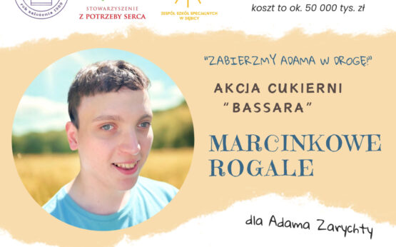 „Marcinkowe Rogale” dla Adama!