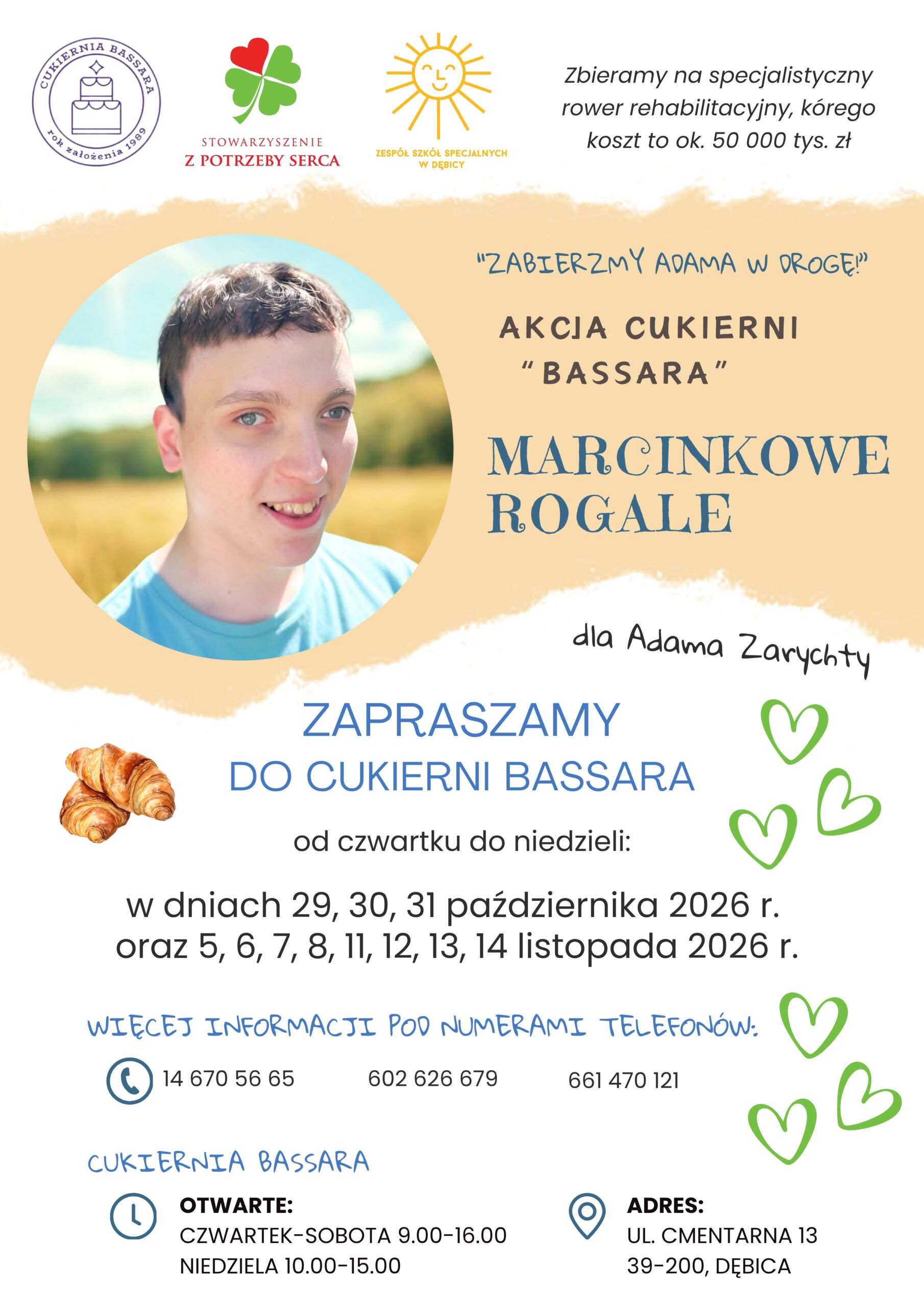 „Marcinkowe Rogale” dla Adama!